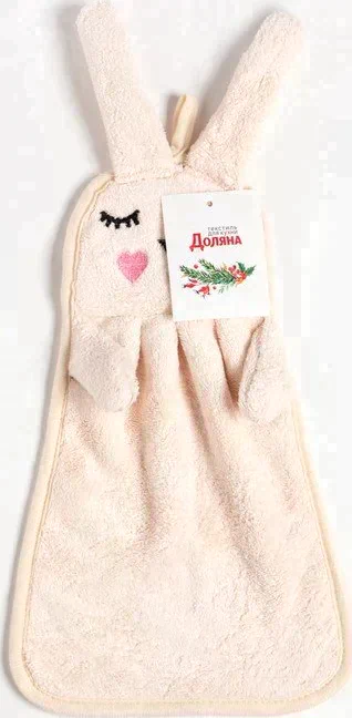 Кухонное полотенце Доляна "Милашка"  23х36 см, микрофибра, 100% п/э