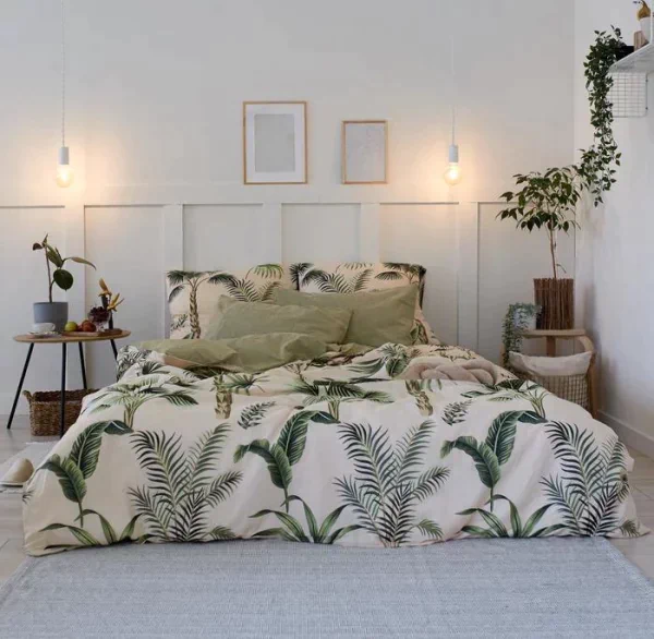 Постельное белье Этель 1.5 сп Tropics 143*215 см, 150*214 см, 70*70 см
