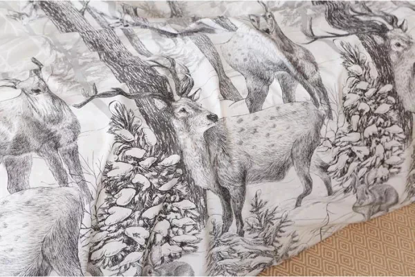 Постельное бельё "Этель" 2 сп Лесная сказка 175*215 см, 200*220 см, 70*70 см - 2 шт