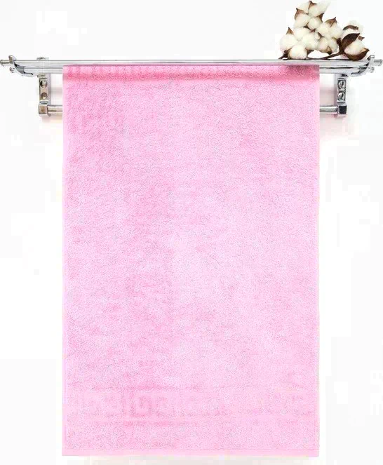 Полотенце махровое с бордюром 70х140 см,CANDY PINK, хлопок 100%, 430г/м2