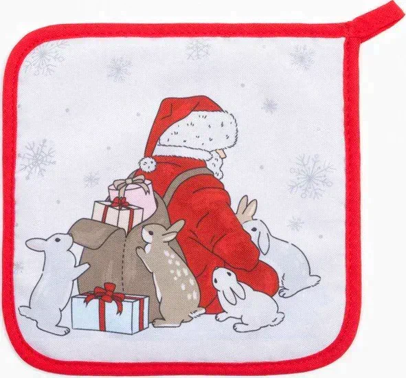 Набор кухонный Доляна From Santa: подставка, прихватка