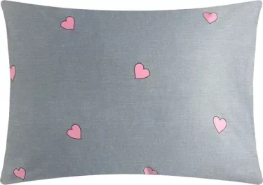 Наволочка LoveLife Love 50х70 см, 100% хлопок, сатин, 125г/м²
