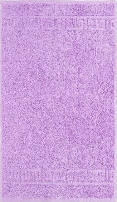 Полотенце махровое с греческим бордюром 50х90 см, REGAL ORCHID, хлопок 100%, 430г/м2