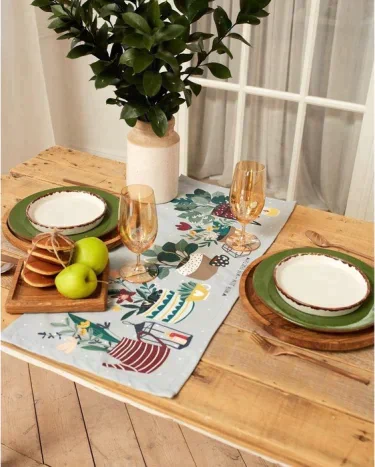 Дорожка "Этель" Hygge 30*70 см, 100% хлопок, саржа 190 г/м2