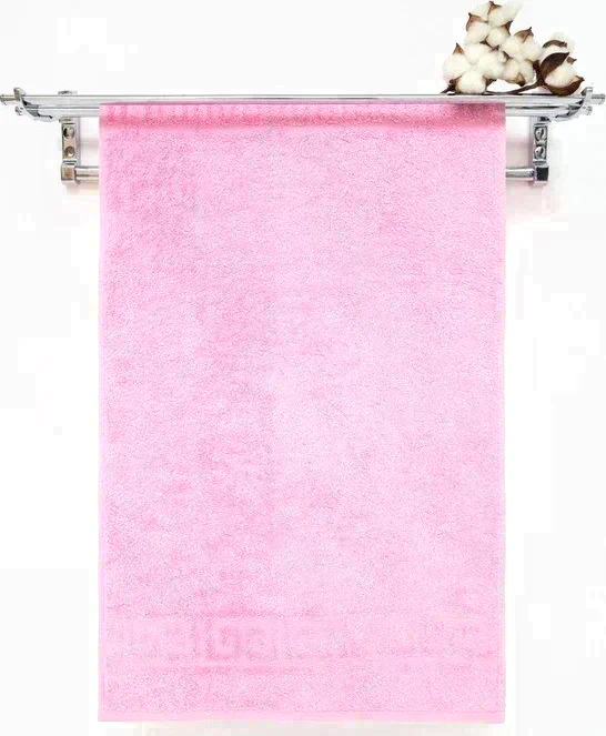 Полотенце махровое с бордюром 40х70 см,CANDY PINK, хлопок 100%, 430г/м2