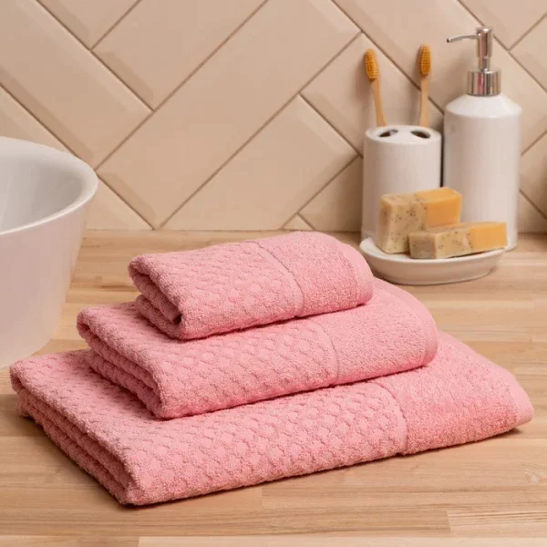 Полотенце махровое Love Life Silky dream 30х60 см, розовый, 100% хл