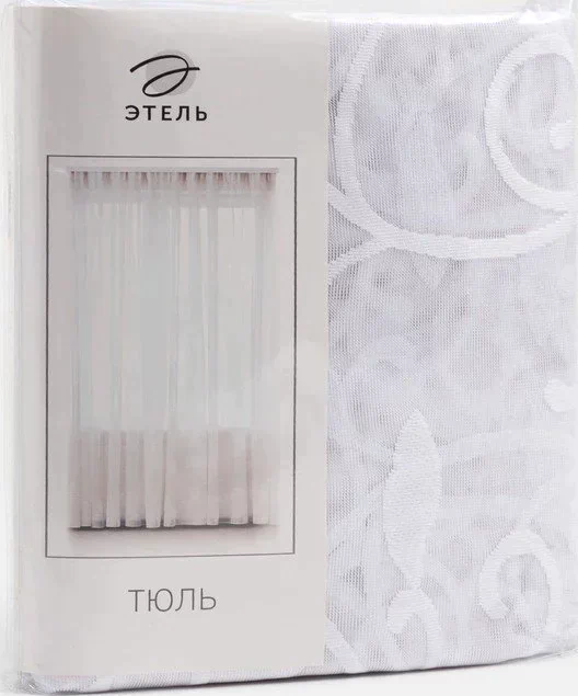 Тюль "Этель" Римини, 250х250 см с фестоном, 69 г/м²，100% п/э