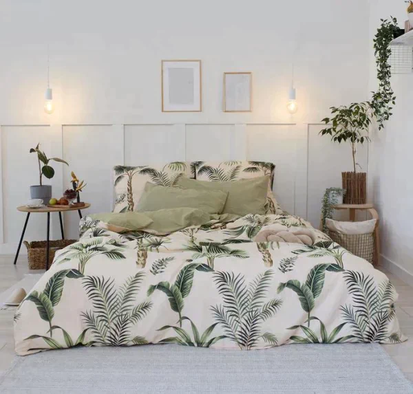 Постельное белье Этель Дуэт Tropics 143*215 см - 2 шт, 240*220 см, 70*70 см- 2 шт