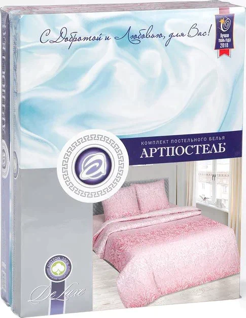 Постельное бельё 2сп АртПостель «Соблазн» 175х217, 200х220, 70х70см 2шт