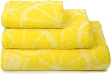 Полотенце махровое Lemon color, 100х150 см, цвет жёлтый