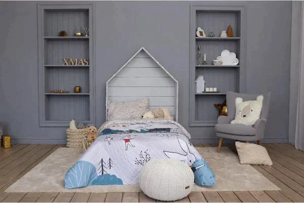 Покрывало "Этель" 2 сп Brave bear, 180*220 см, микрофибра