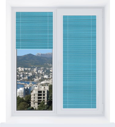 Жалюзи 776 синий металлик, 25 мм