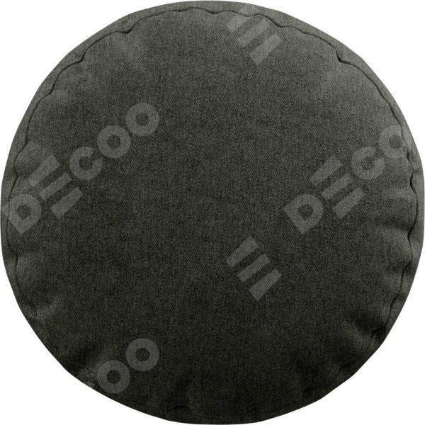 Подушка круглая Cortin твид тёмно-серый