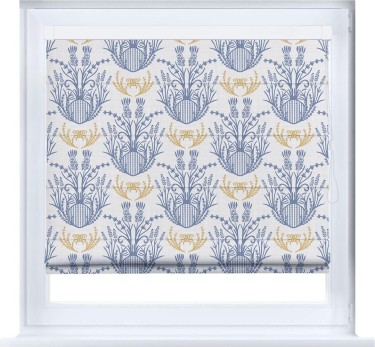 Римская штора «Кортин» кассетная «Шикарная лаванда»