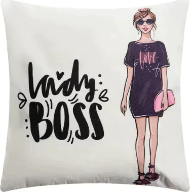 Наволочка Этель Lady Boss 40 х 40 см, 100% п/э