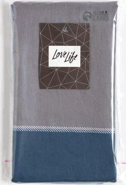 Наволочка LoveLife 50*70см, "Минимализм", 100% хлопок, сатин, 125г/м²