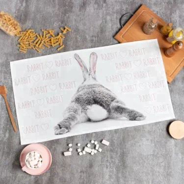 Полотенце "Этель" Funny bunny 40х73 см, 100% хл, саржа 190 гр/м2