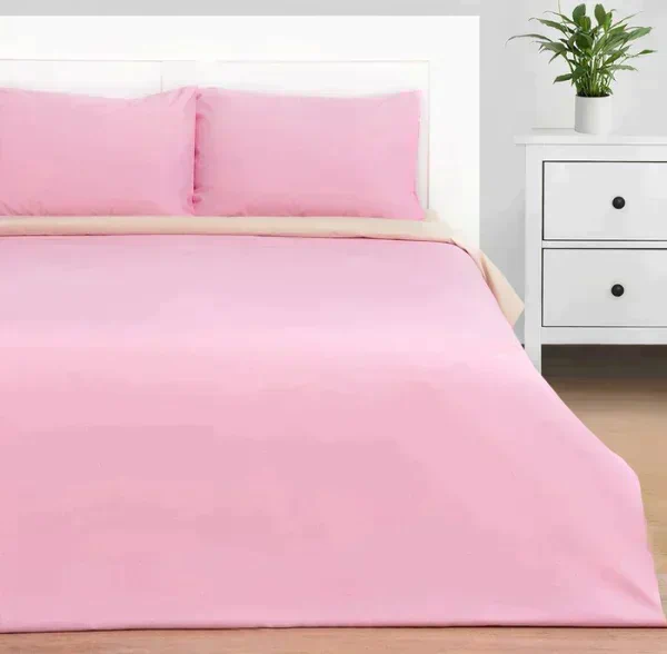 Постельное белье Этель 1,5 сп Pink sky 143*215, 150*214, 50*70-2 шт, поплин