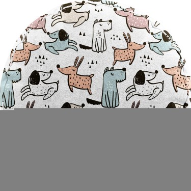 Подушка круглая Cortin «Очаровательные щеночки»