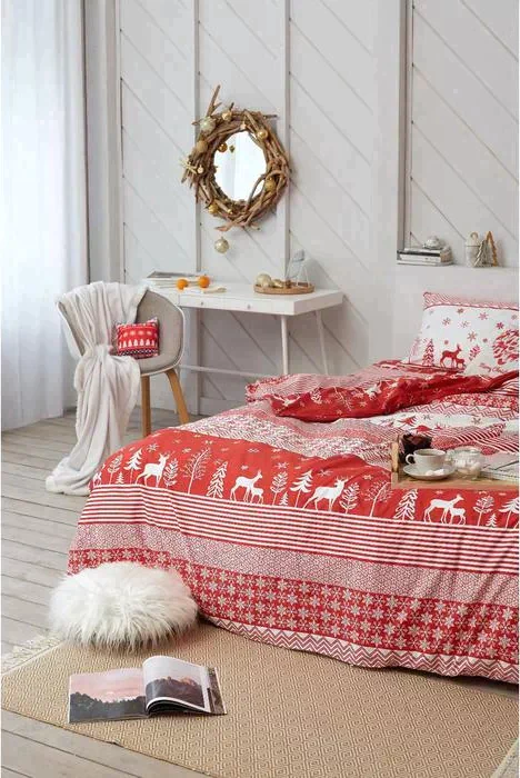 Постельное белье LoveLife евро Reindeer 200*217см,240*225см,50*70см-2шт