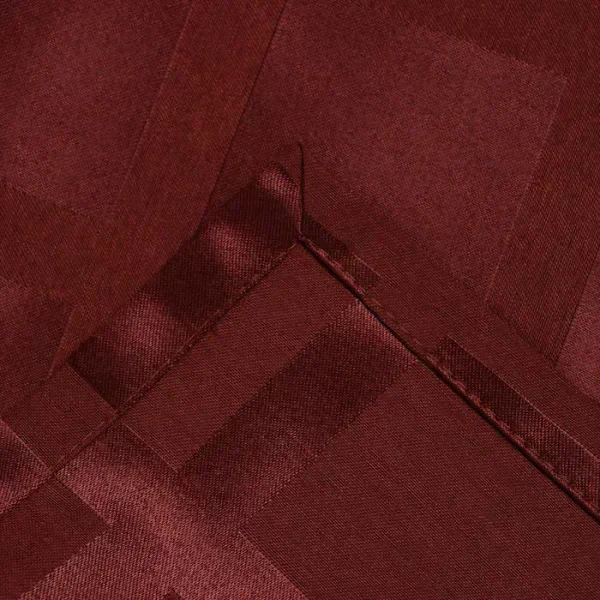 Скатерть "Этель" Geometry 150*300 +/-3см, цв.шоколад, пл. 192 г/м2, хл с ВГМО