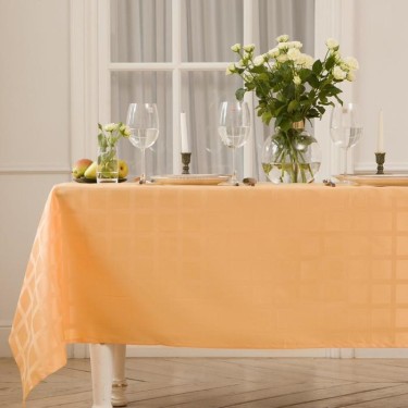 Скатерть Этель Geometry 150*220 +/-3см, цв.бежевый, пл. 192 г/м2, хл с ВГМО