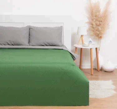 Покрывало LoveLife 1,5 сп 150х210±5 см, цвет зелёный, микрофайбер, 100% п/э